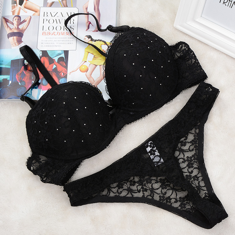 Wholesale Sexy Women Lace Drill Bras Set Women Push Up Underwear Sets Bra And Thong Bra Briefs Panties Intimates Sets Dot Printe, Coffee
Wholesale Sexy Women Lace Drill Bras Set Women Push Up Underwear Sets Bra And Thong Bra Briefs Panties Intimates Sets Dot Printe, Coffee