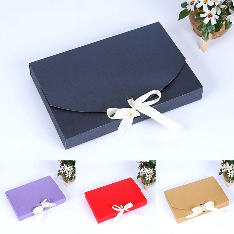 Gift Wrap 1PCS Square Cardboard Packaging Box Valentine's Day Ribbon Silk Scarf Pajama Shirt Solid Color
Gift Wrap 1PCS Square Cardboard Packaging Box Valentine's Day Ribbon Silk Scarf Pajama Shirt Solid Color