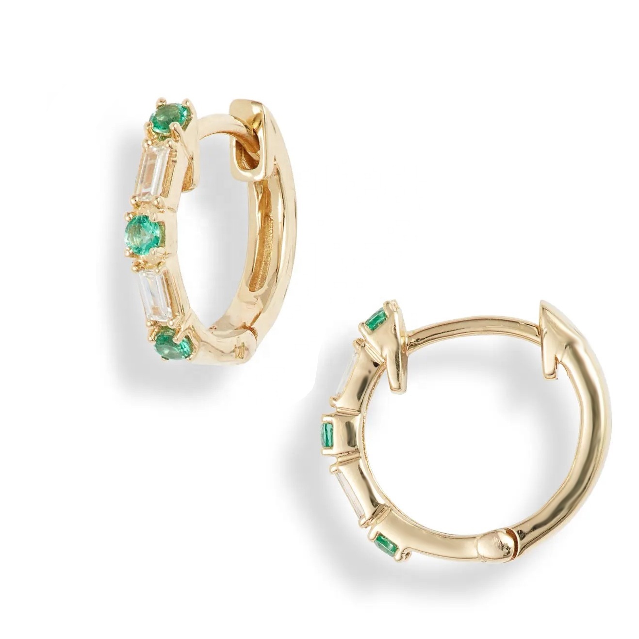 Original Brand Minimalist Whole Jewelry Gold Plated Silver 925 Diamond CZ Emerald Huggie Hoop Earrings
Original Brand Minimalist Whole Jewelry Gold Plated Silver 925 Diamond CZ Emerald Huggie Hoop Earrings