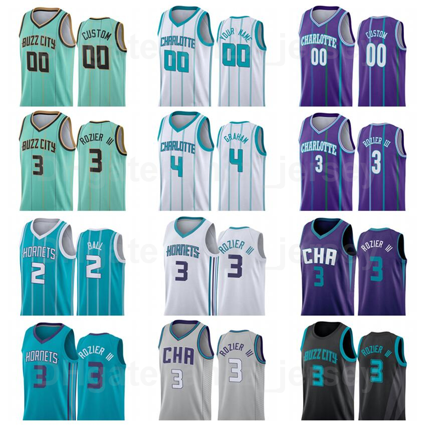 Screen Printed Basketball Devonte Graham Jersey 4 LaMelo Ball 2 Gordon Hayward 20 Terry Rozier III 3 Blue Green Purple White Grey Black, Black;red
Screen Printed Basketball Devonte Graham Jersey 4 LaMelo Ball 2 Gordon Hayward 20 Terry Rozier III 3 Blue Green Purple White Grey Black, Black;red