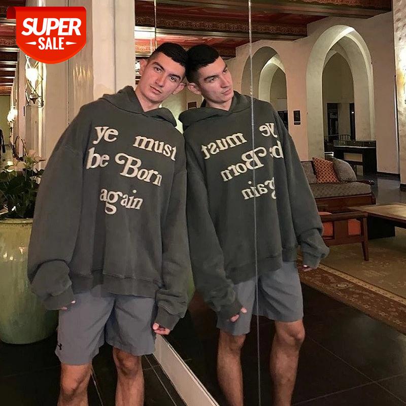 3D Foaming Printing Kanye West Hoodie Men Women 2020FW Hoody YE MUST BE BORN AGAIN CPFM.XYZ Pullovers #7B9a, Black
3D Foaming Printing Kanye West Hoodie Men Women 2020FW Hoody YE MUST BE BORN AGAIN CPFM.XYZ Pullovers #7B9a, Black