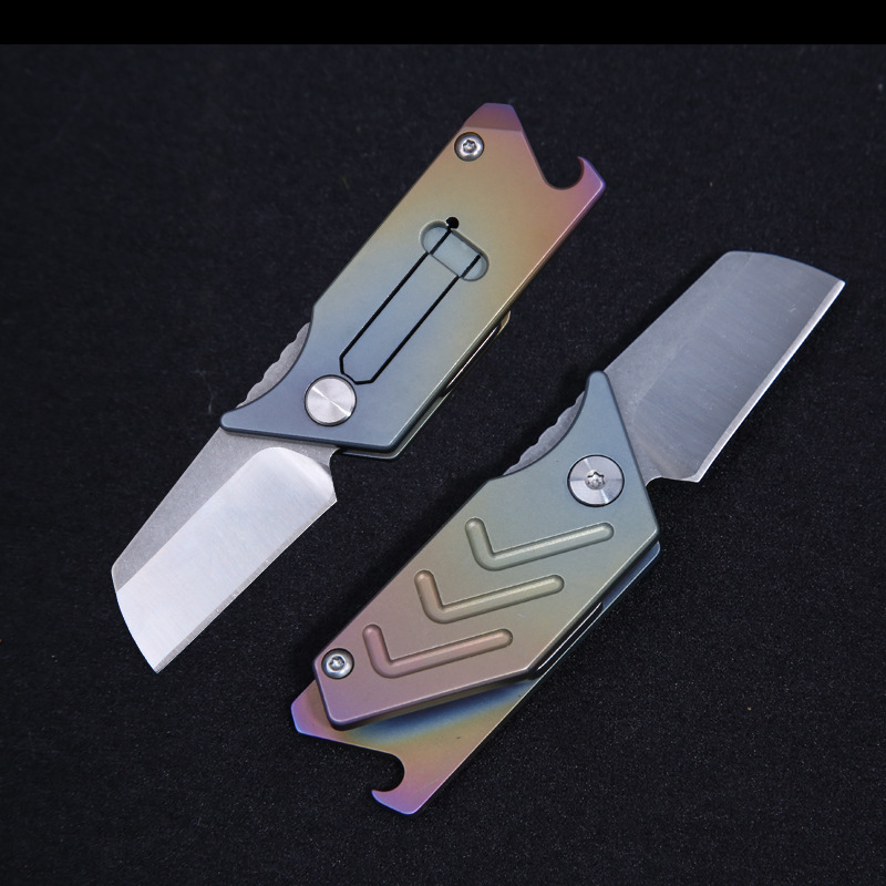 smooth opening keychain folding knife tc4 titanium handle non-slip handle s35vn blade stonewashed pocket folding knives outdoor tool messer
smooth opening keychain folding knife tc4 titanium handle non-slip handle s35vn blade stonewashed pocket folding knives outdoor tool messer