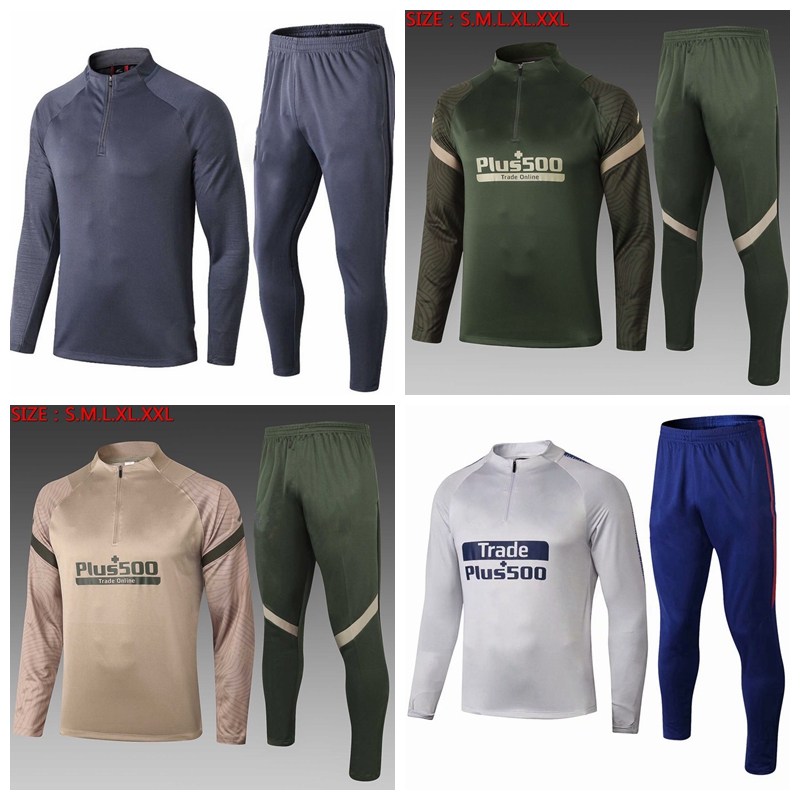 2021 adult Half zipper Football Training Suits Long Sleeve Soccer Tracksuit 20 21 Survetement Maillots de Foot Chandal Kit B2
2021 adult Half zipper Football Training Suits Long Sleeve Soccer Tracksuit 20 21 Survetement Maillots de Foot Chandal Kit B2