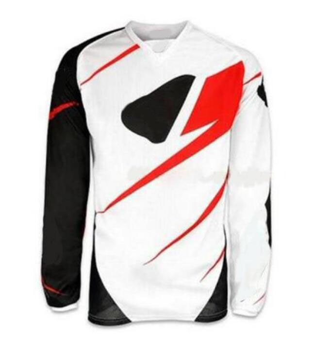 21 new motorcycle jersey, long-sleeved T-shirt, polyester quick-drying bicycle forest road field off-road shirt, racing speed surrender, qui