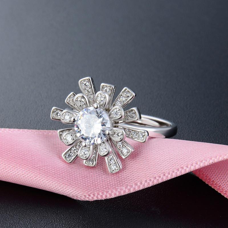 Cluster Rings S925 Sterling Silver Zircon Ring Ladies Simulation Adjustable Opening Jewelry Wholesale
Cluster Rings S925 Sterling Silver Zircon Ring Ladies Simulation Adjustable Opening Jewelry Wholesale