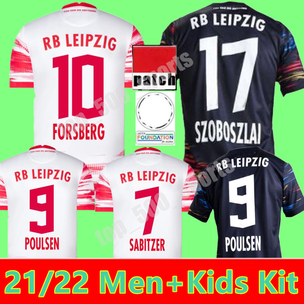21 22 Leipzigs Soccer Jerseys RB 2021 2022 FORSBERG SABITZER POULSEN SZOBOSZLAI UPAMECANO Home Away Third football shirt adult Men + Kids uniform, Black;yellow
21 22 Leipzigs Soccer Jerseys RB 2021 2022 FORSBERG SABITZER POULSEN SZOBOSZLAI UPAMECANO Home Away Third football shirt adult Men + Kids uniform, Black;yellow