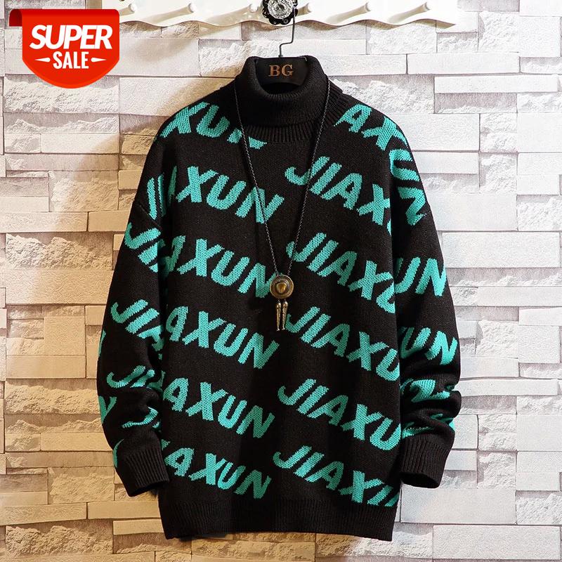 Men'S Sweaters Spring Autumn Winter Clothes 2020 Black Print Pull OverSize Turtleneck Korea Style Casual Standard Pullovers #h00e, White;black
Men'S Sweaters Spring Autumn Winter Clothes 2020 Black Print Pull OverSize Turtleneck Korea Style Casual Standard Pullovers #h00e, White;black