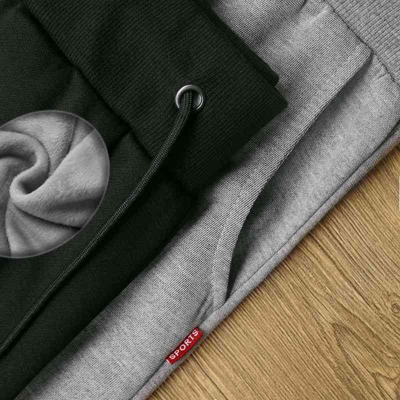 Plush and thickened sweat men's comfortable version loose large elastic casual pants, Gray
Plush and thickened sweat men's comfortable version loose large elastic casual pants, Gray