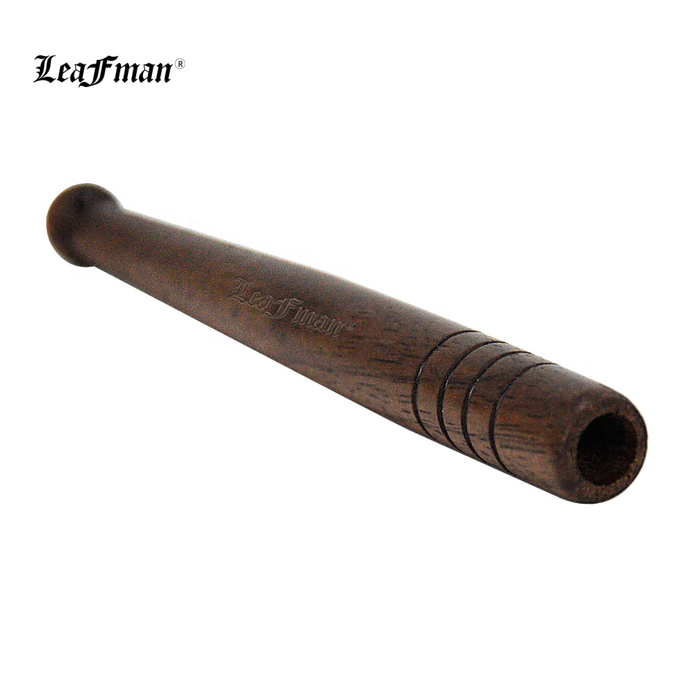 LEAFMAN Walnut Wooden Tobacco One Hitter Pipe Bat 90MM Natural Handmade Wood Smoking Pipes Mini Hand Pipe C0310
LEAFMAN Walnut Wooden Tobacco One Hitter Pipe Bat 90MM Natural Handmade Wood Smoking Pipes Mini Hand Pipe C0310