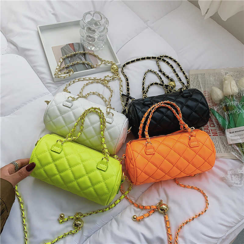 Womens storage bags shoulder bagJune summer fashion chain messenger Lingge foreign feeling portable cylinder ba Folding DDEC
Womens storage bags shoulder bagJune summer fashion chain messenger Lingge foreign feeling portable cylinder ba Folding DDEC