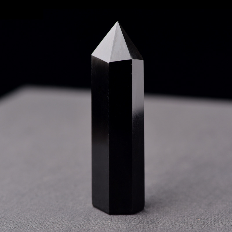 Natural Crystal Tower Arts Mineral Chakra Healing wands Obsidian Point Reiki Energy stone six-sided black Quarze magic wand rough polished
Natural Crystal Tower Arts Mineral Chakra Healing wands Obsidian Point Reiki Energy stone six-sided black Quarze magic wand rough polished