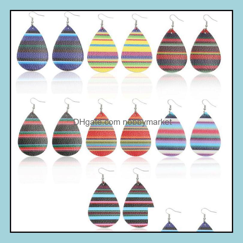 Dangle & Chandelier Earrings Jewelry Design Rainbow Stripe Pu Leather Waterdrop Eardrop Bohemia Drop Gifts For Women Delivery 2021 Uwebz
Dangle & Chandelier Earrings Jewelry Design Rainbow Stripe Pu Leather Waterdrop Eardrop Bohemia Drop Gifts For Women Delivery 2021 Uwebz