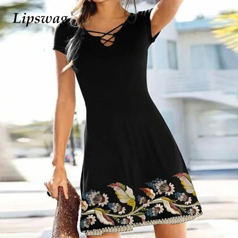 retro spring floral print patchwork women mini dress summer short sleeve loose t shirt dress criss-cross v neck party dresshigh quality, Black;gray
retro spring floral print patchwork women mini dress summer short sleeve loose t shirt dress criss-cross v neck party dresshigh quality, Black;gray