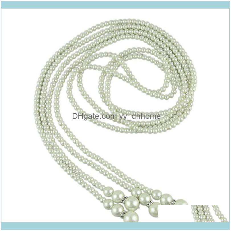 Chains Necklaces & Pendants Jewelrychains Long Knotted Pearl Necklace Women Fashion Sweater Chain Clothing Aessories Jewelry For Girl Drop D
Chains Necklaces & Pendants Jewelrychains Long Knotted Pearl Necklace Women Fashion Sweater Chain Clothing Aessories Jewelry For Girl Drop D