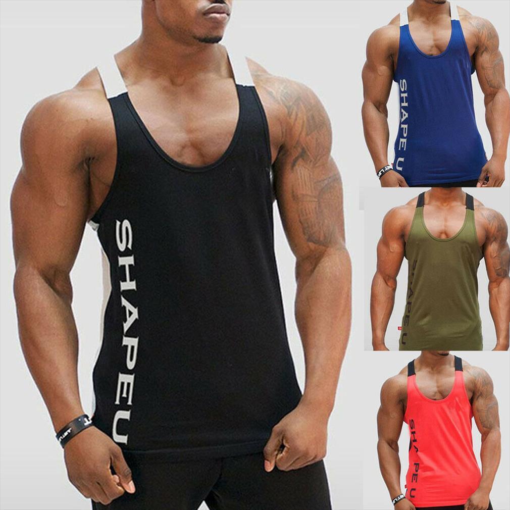 summer mens muscle sleeveless tank tee shirt bodybuilding man sport gym h shape quick dry vest, White;black
summer mens muscle sleeveless tank tee shirt bodybuilding man sport gym h shape quick dry vest, White;black