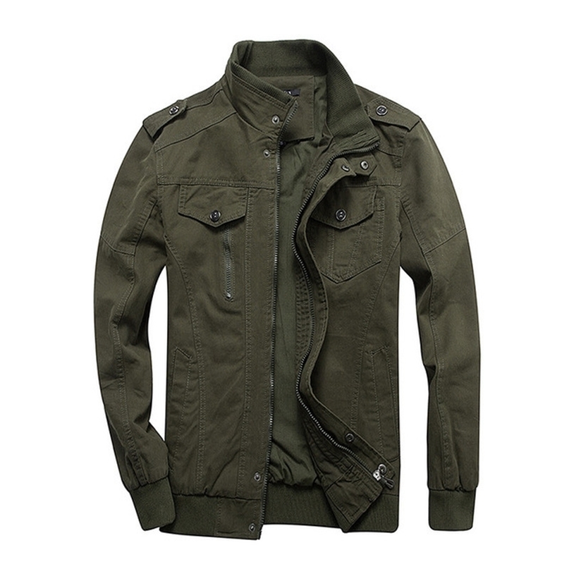 Mens Jackets Military MA-1 Style Army Male Brand Clothes Bomber Jeans Plus Size M-6XL Streetwear Cotton 211110, Khaki
Mens Jackets Military MA-1 Style Army Male Brand Clothes Bomber Jeans Plus Size M-6XL Streetwear Cotton 211110, Khaki