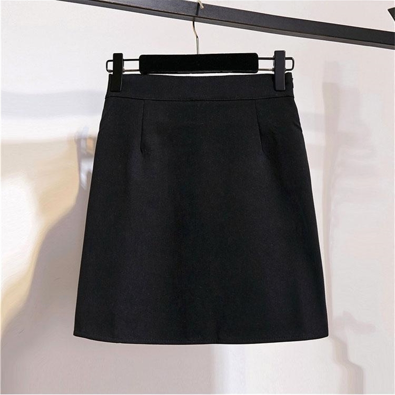 ICHOIX 2 piece skirt set student Korean style sweet women 2 piece set fall white knitted sweater casual two piece outfits T200325