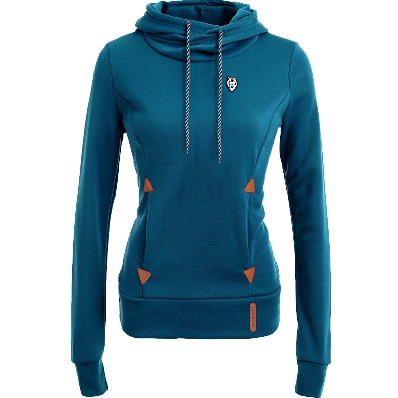 Autumn Casual Solid Hooded Hoodies Women Long Sleeve Plus Size Sweatshirts Pullover Fashion Tops Tracksuit Sweat Coat Female LJ201130