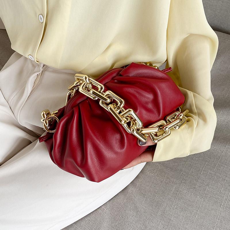 Evening Bags Jin Mantang Small Thick Chain PU Leather Crossbody Bag For Women 2021 Shoulder Handbags Women's Trend Hand, Black
Evening Bags Jin Mantang Small Thick Chain PU Leather Crossbody Bag For Women 2021 Shoulder Handbags Women's Trend Hand, Black