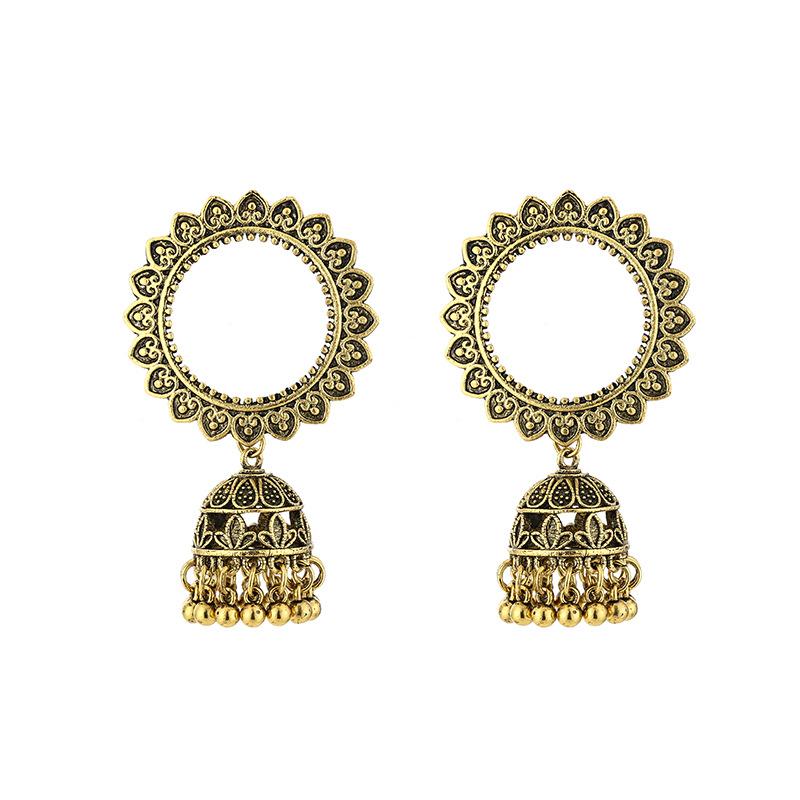 Dangle & Chandelier Jewelry Jhumka Charms Earrings For Women Pendientes Piercing Accessories Kolczyki Sunflower Drop Earring Wedding 
Dangle & Chandelier Jewelry Jhumka Charms Earrings For Women Pendientes Piercing Accessories Kolczyki Sunflower Drop Earring Wedding