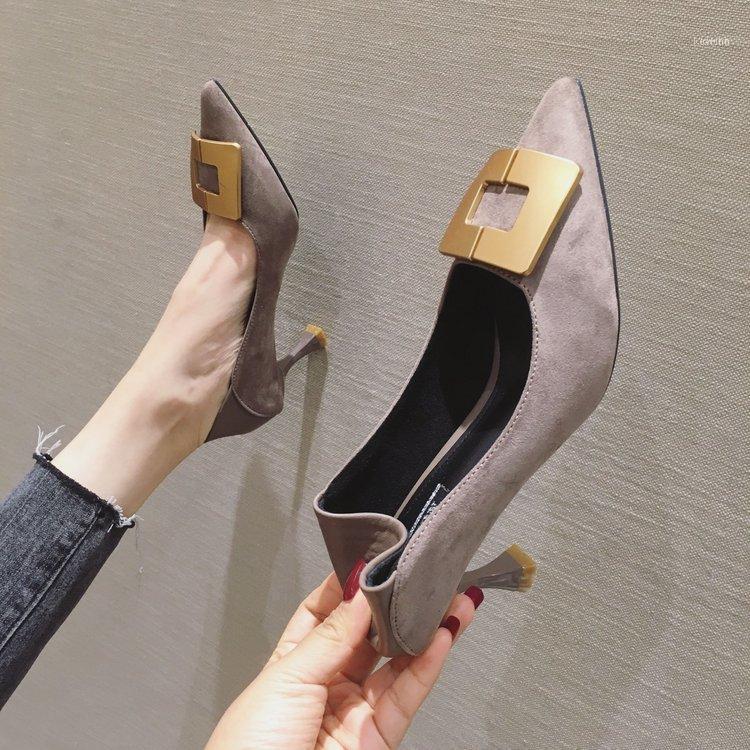 Fashion High Heels Ladies Fine With Pointed Single Shoes Korean Black Career Office Womens Sexy Elegant Metal Buckle Pumps1, Blue
Fashion High Heels Ladies Fine With Pointed Single Shoes Korean Black Career Office Womens Sexy Elegant Metal Buckle Pumps1, Blue