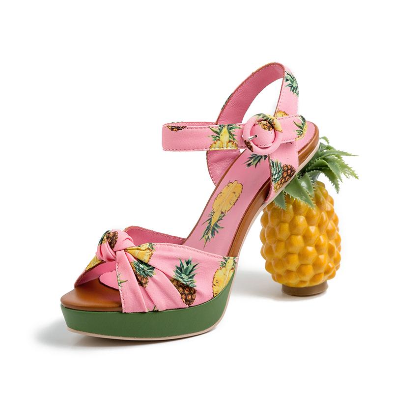 fashion novelty pineapple heel sweet pumps sexy open toe leather sandals women party date shoes platform pink shoes girls sandal, Black
fashion novelty pineapple heel sweet pumps sexy open toe leather sandals women party date shoes platform pink shoes girls sandal, Black