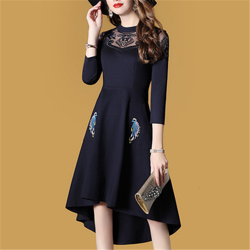 2021 New Autumn Fashion Red A-line Winter Party Women Embroidery Lace Elegant Es Slim Womens Clothing Vestidos Wxf660 1n1p, Deep blue
2021 New Autumn Fashion Red A-line Winter Party Women Embroidery Lace Elegant Es Slim Womens Clothing Vestidos Wxf660 1n1p, Deep blue