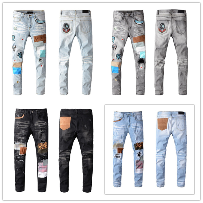2021 Fashion Skinny mens Jeans Straight slim elastic jean Men Casual Biker Male Stretch Denim Trouser Classic Pants 610 jeans size 28-40, Blue
2021 Fashion Skinny mens Jeans Straight slim elastic jean Men Casual Biker Male Stretch Denim Trouser Classic Pants 610 jeans size 28-40, Blue