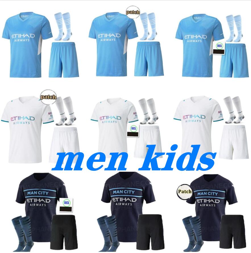 2021 2022 Manchester soccer jersey 21 22 G. JESUS STERLING FERRAN DE BRUYNE KUN AGUERO MAHREZ FODEN RODRIGO football shirts MAN uniform men + kids kit, Black;yellow
2021 2022 Manchester soccer jersey 21 22 G. JESUS STERLING FERRAN DE BRUYNE KUN AGUERO MAHREZ FODEN RODRIGO football shirts MAN uniform men + kids kit, Black;yellow