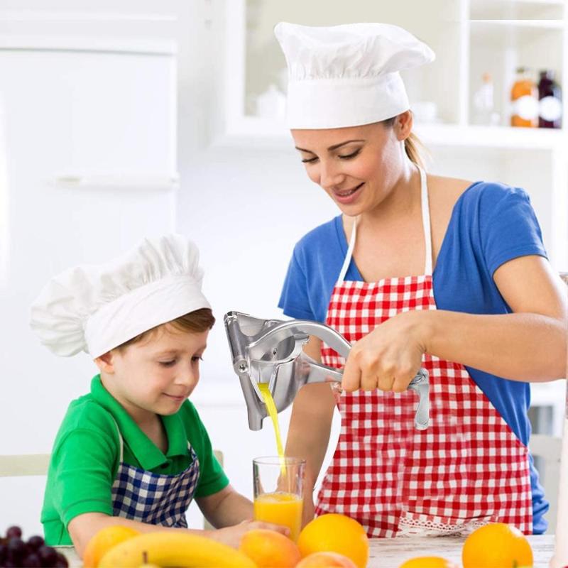 Juicers Manual Juice Squeezer Aluminum Alloy Hand Pressure Juicer Pomegranate Orange Lemon Sugar Cane Fresh Fruit