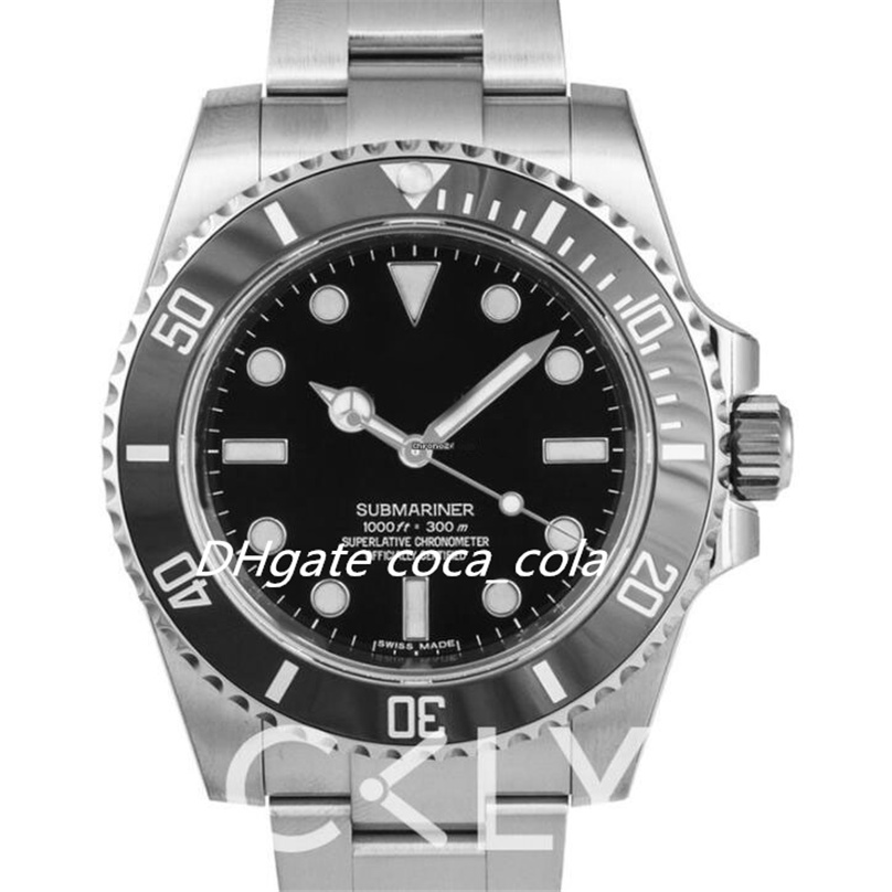 100 Waterproof! Upgraded version v5 cal.2813 Automatic Black/Steel 40mm NO DATE 114060 Date 116610LN Ceramic Bezel swimming Mens Watch E26
100 Waterproof! Upgraded version v5 cal.2813 Automatic Black/Steel 40mm NO DATE 114060 Date 116610LN Ceramic Bezel swimming Mens Watch E26