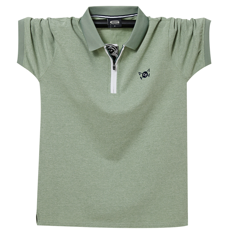 Newest Men Polo Shirt Summer Breathable Turn-down Collar Cotton Embroidery Style Men Top Tees Polo Business Polo Shirt Men 6XL 210308
