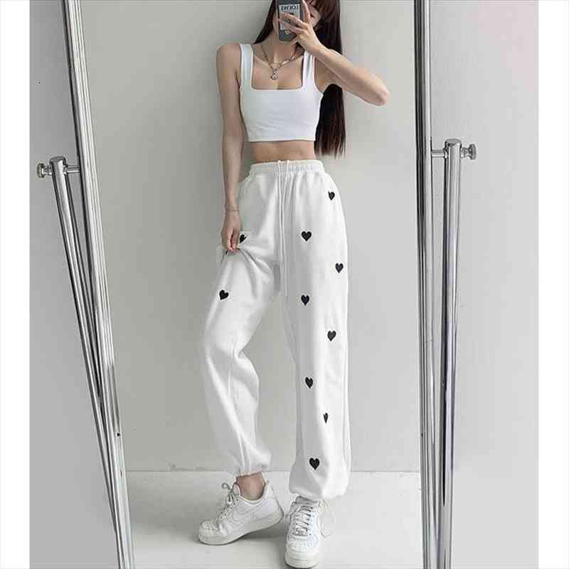 High Waist Straight White Black Harem Pants Women Casual Sports Korean Style Loose Sweatpants Fashion Trousers Femme, Black;white
High Waist Straight White Black Harem Pants Women Casual Sports Korean Style Loose Sweatpants Fashion Trousers Femme, Black;white