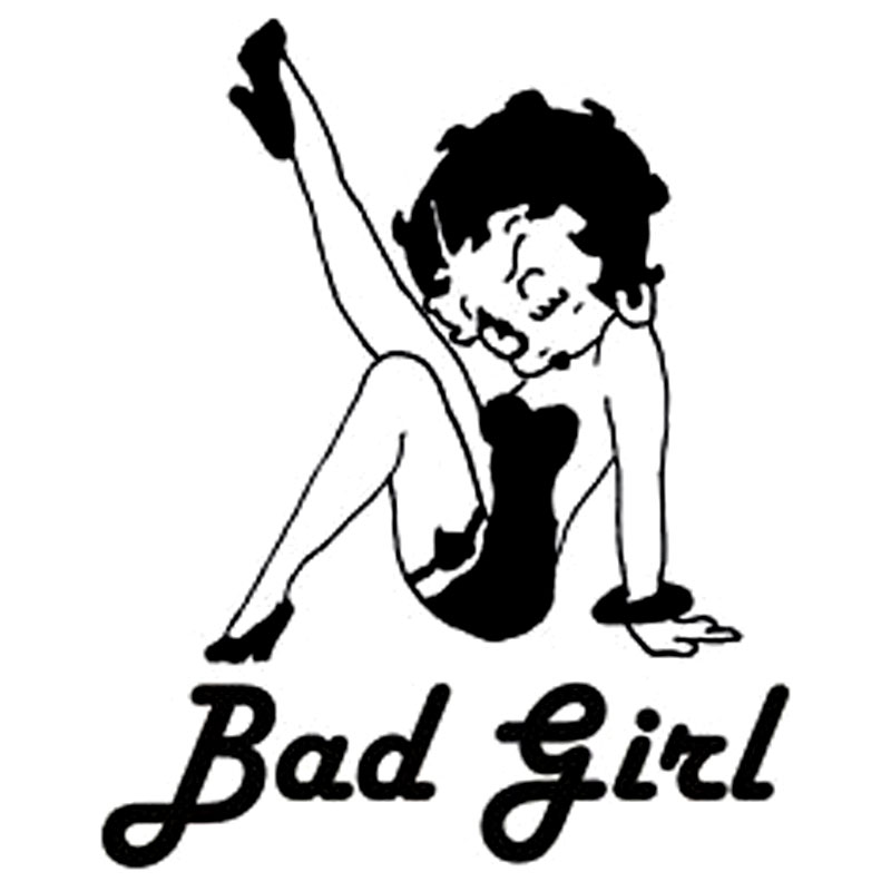 12.5CM*15.5CM Bad Girl Sexy Betty Boop style Car Stickers And Decals Motorcycle Car Styling Accessories Black Or Sliver C8-0115
12.5CM*15.5CM Bad Girl Sexy Betty Boop style Car Stickers And Decals Motorcycle Car Styling Accessories Black Or Sliver C8-0115