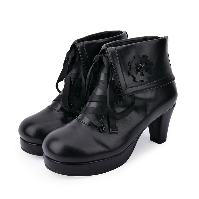 Gothic High-heeled for Princess Kawaii Lace Up Nice Japanese Anime Cos Lolita Harujuku Cosplay Women's Shoes Loli Wear Oo58, Brown
Gothic High-heeled for Princess Kawaii Lace Up Nice Japanese Anime Cos Lolita Harujuku Cosplay Women's Shoes Loli Wear Oo58, Brown