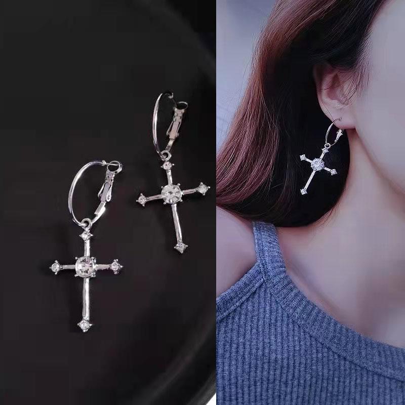 Dangle & Chandelier S925 Silver Needle Diamond Hoop Earrings For Women 2021 Trend Fashion Korean Style Drop Cross Men Grunge
Dangle & Chandelier S925 Silver Needle Diamond Hoop Earrings For Women 2021 Trend Fashion Korean Style Drop Cross Men Grunge