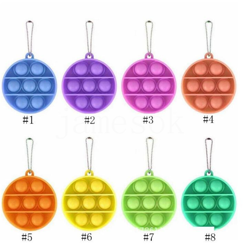 Hot Sale round Pop it Push Bubble Key chain Sensory Fidget Toy Mini Keychain Stress Reliever Toys Adult Kid Pop it Mini Fidget Toys DB560
Hot Sale round Pop it Push Bubble Key chain Sensory Fidget Toy Mini Keychain Stress Reliever Toys Adult Kid Pop it Mini Fidget Toys DB560
