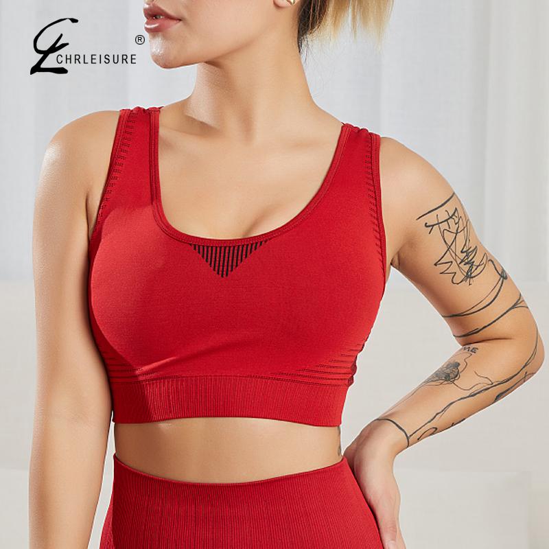 sportswear womenCHRLEISURE Fashion Fitness Bra Push Up Tops 2021 New Gym Fitness Women Sports Bra Active Wear Gym Shirt Sportswear, Red
sportswear womenCHRLEISURE Fashion Fitness Bra Push Up Tops 2021 New Gym Fitness Women Sports Bra Active Wear Gym Shirt Sportswear, Red
