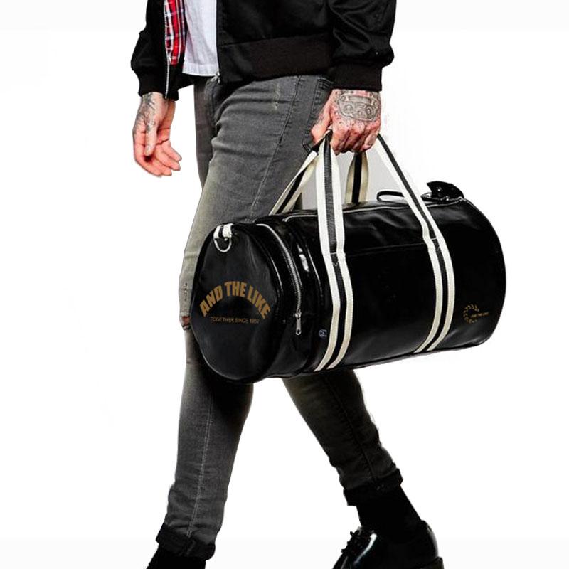 Outdoor Bags Sport Gym Bag For Women Men Shoulder With Shoes Storage Pocket Fitness Training Waterproof Leather Travel XA175WA