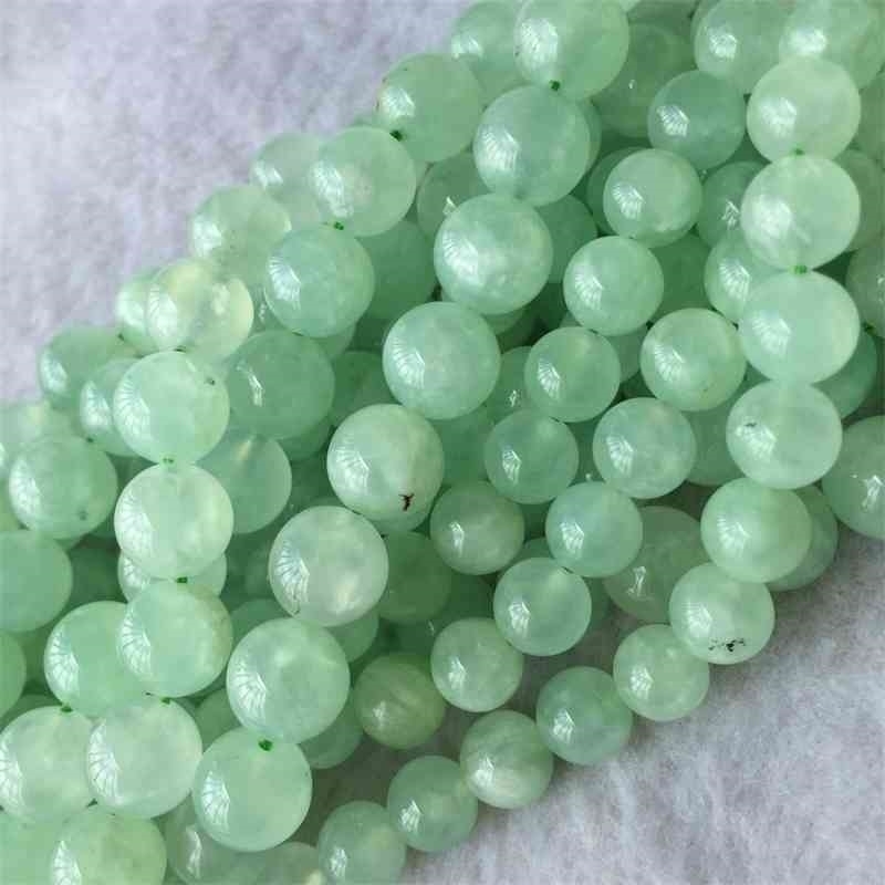 Veemake Green Prehnite DIY Necklace Bracelets Earrings Natural Charm Gemstone Crystal Round Loose Beads For Jewelry Making 06069
Veemake Green Prehnite DIY Necklace Bracelets Earrings Natural Charm Gemstone Crystal Round Loose Beads For Jewelry Making 06069