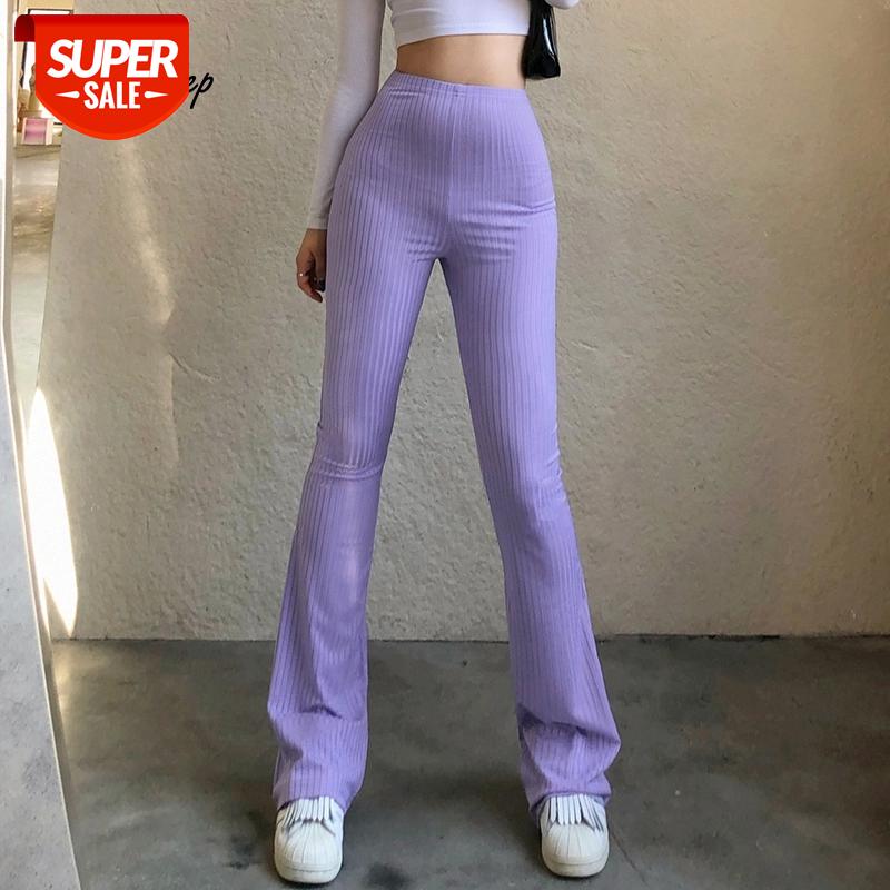 Weekeep Purple Rib Knit Joggers Women Baggy Flared Pants Slim High Waist Aesthetic Elastic Trousers Female 90s Vintage Sweatpant #144C, Black;white
Weekeep Purple Rib Knit Joggers Women Baggy Flared Pants Slim High Waist Aesthetic Elastic Trousers Female 90s Vintage Sweatpant #144C, Black;white