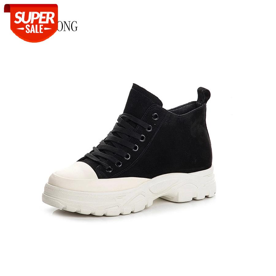 2019 Autumn and Winter New Leather Women's Shoes Comfortable Thick Bottom Ladies Casual Shoes Warm Plus Velvet Women #tF26
2019 Autumn and Winter New Leather Women's Shoes Comfortable Thick Bottom Ladies Casual Shoes Warm Plus Velvet Women #tF26