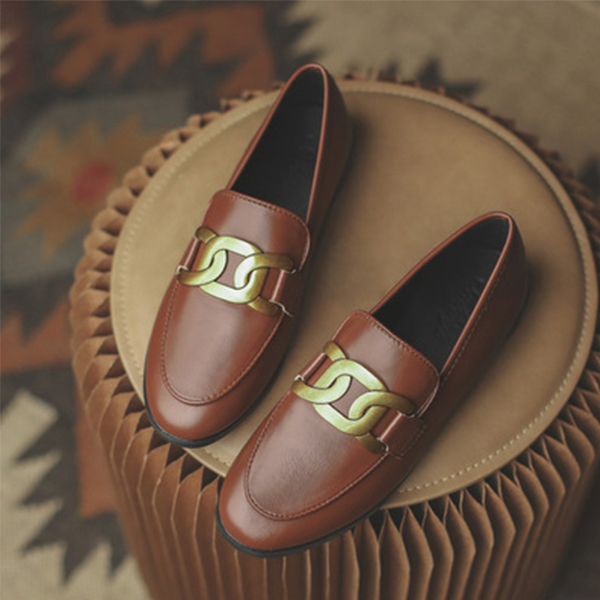Designer classic platform shoes luxury lady Flat women casual shoes Metal buckle 100% leather Ladies Lazy boat shoes size 35-41 us4-us10
Designer classic platform shoes luxury lady Flat women casual shoes Metal buckle 100% leather Ladies Lazy boat shoes size 35-41 us4-us10