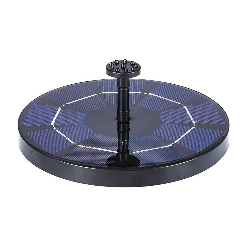 3W Solar Fountain Pump Floating Fountain Built-in 1200MAh Battery with 6 Nozzles Solar Aerator Pump Garden Decoration
3W Solar Fountain Pump Floating Fountain Built-in 1200MAh Battery with 6 Nozzles Solar Aerator Pump Garden Decoration