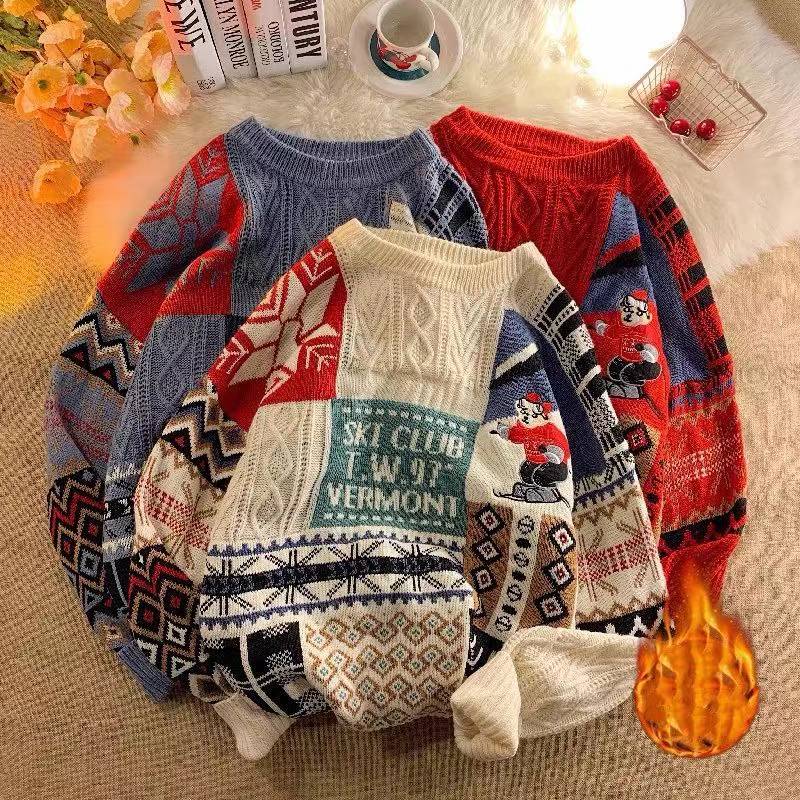 Ugly Christmas Men Sweater Autumn Casual Cartoon Lazy Harajuku Gengar Clothes Knit Streetwear Oversized Pullover New Year Unisex, Blue
Ugly Christmas Men Sweater Autumn Casual Cartoon Lazy Harajuku Gengar Clothes Knit Streetwear Oversized Pullover New Year Unisex, Blue