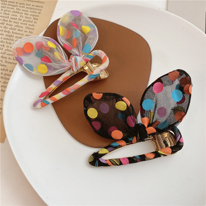 barrettes hairpin korea dongdamen net red color wave point rabbit ears lovely duck bill clip edge age reducing girl heart hair headdress, Golden;silver
barrettes hairpin korea dongdamen net red color wave point rabbit ears lovely duck bill clip edge age reducing girl heart hair headdress, Golden;silver