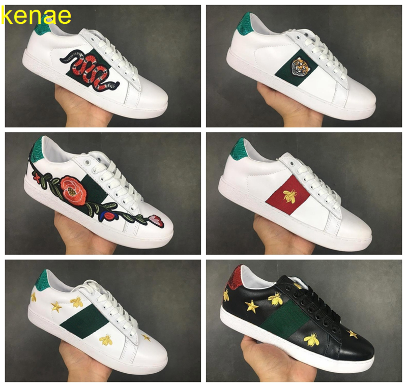 Mens designer shoes Casual Shoes white women sneakers good embroidery bee cock tiger dog fruit on the side snake zapatos 36-45, White;red
Mens designer shoes Casual Shoes white women sneakers good embroidery bee cock tiger dog fruit on the side snake zapatos 36-45, White;red