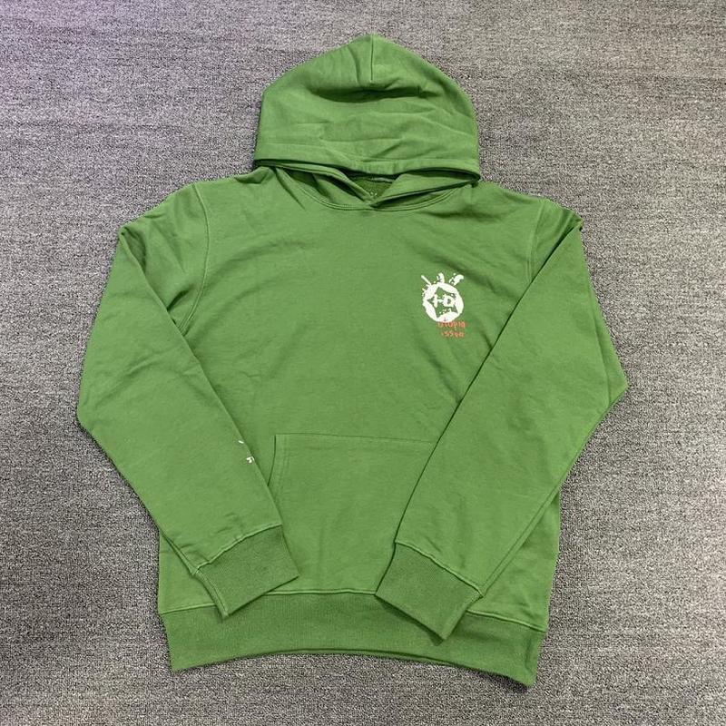 Men's Hoodies & Sweatshirts 21SS Magazine Periphery Cactus Jack Hoodie Printed Letters EU Size TRAVIS SCOsweatshirt Cooperation Fund