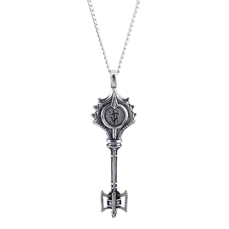 Pendant Necklaces Game Doom Eternal Necklace Doublesided 3D Slayer Key For Women Men Cosplay Jewelry Accessories
Pendant Necklaces Game Doom Eternal Necklace Doublesided 3D Slayer Key For Women Men Cosplay Jewelry Accessories