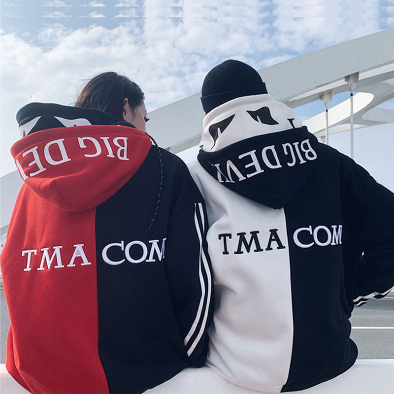 April MOMO Men Letter Embroidery Hoodies Sweatshirts Thick Warm Hoody Headwear Hoodie Hip Hop Streetwear Pullovers Men 201127